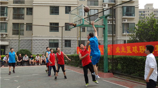 2014年4月份业主篮球赛活动