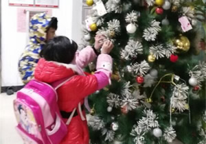 2015年1月份国际“圣诞树下的愿望”